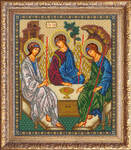 Вышивка бисером Икона Святая Троица, арт. БИ-500-503