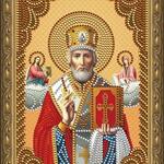 Алмазная мозаика Икона Святой Николай Угодник Чудотворец, арт. CDX028