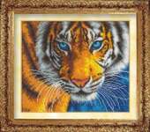 Вышивка бисером Взгляд тигра, арт. КН-1000-1016 