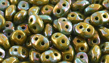 Бусины SUPERDUO MATUBO цвет 53410-15001, размер 2.5 х 5 мм, 10 гр