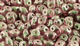 Бусины SUPERDUO MATUBO цвет 20060-56952, размер 2.5 х 5 мм, 10 гр
