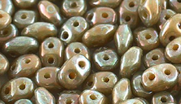 Бусины SUPERDUO MATUBO цвет 13020-15001, размер 2.5 х 5 мм, 10 гр