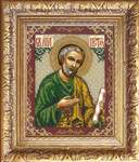 Вышивка бисером Икона Святой Апостол Петр, арт. БИ-200-233
