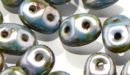Бусины SUPERDUO MATUBO цвет 03000-65431, размер 2.5 х 5 мм, 10 гр