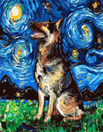 Картина по номерам Красочный пес, арт. PK38077 