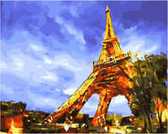 Картина по номерам Блеск Парижа, арт. PK45035