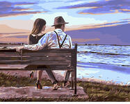 Картина по номерам Закат на побережье, арт. GX25152