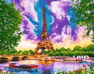 Картина по номерам Виды Парижа, арт. GX30309