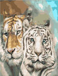 Картина по номерам Тигры, арт. GX34530