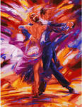 Картина по номерам В вихре танца, арт. GX34473