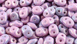 Бусины SUPERDUO MATUBO цвет 03000-15001, размер 2.5 х 5 мм, 10 гр