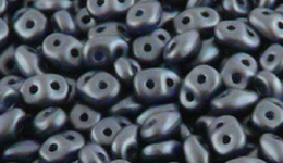 Бусины SUPERDUO MATUBO цвет 02010-25042, размер 2.5 х 5 мм, 10 гр