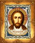 Вышивка бисером Икона Иисуса Христа Спас Нерукотворный, арт. БИ-200-214