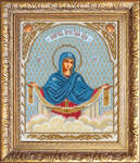 Вышивка бисером Икона Божией Матери Покров Пресвятой Богородицы, арт. БИ-300-325