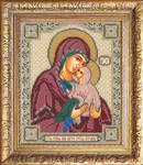 Вышивка бисером Икона Святая Прав. Анна, арт. БИ-300-332