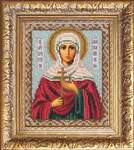 Вышивка бисером Икона Святая Кристина, арт. БИ-200-232