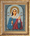 Вышивка бисером Икона Святая Ника, арт. БИ-300-387