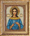 Вышивка бисером Икона Святая Вера, арт. БИ-300-392