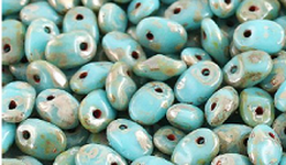 Бусины SUPERUNOS MATUBO цвет 63030-43400, размер 2.5 х 5 мм, 10 гр