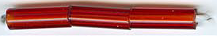 Стеклярус PRECIOSA цвет 90090, размер 2.0" (4.5 мм), 50 гр (35112001)