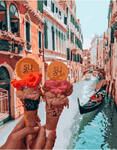 Картина по номерам Венецианское мороженое, арт. GX34170