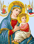Картина по номерам Икона Божией матери Неустанная Помощь, арт. GX32507
