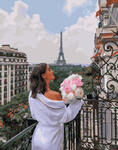 Картина по номерам Нежность парижского утра, арт. PK39002