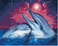 Картина по номерам Песни дельфинов, арт. GX29649