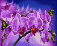 Алмазная мозаика Цветок орхидеи, арт. APK22058