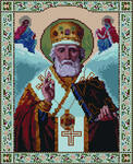 Алмазная мозаика Икона Святой Николай Угодник Чудотворец, арт. EF707