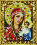 Алмазная мозаика Икона Божией матери Казанская, арт. EF706