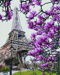 Алмазная мозаика Весенняя красота Парижа, арт. GF3861
