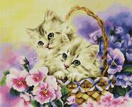 Алмазная мозаика Милые котята, арт. GF1550