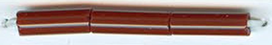Стеклярус PRECIOSA цвет 93300, размер 2.0" (4.5 мм), 50 гр (35112001)