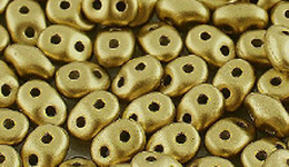 Бусины SUPERDUO MATUBO цвет 02010-29418 матовый, размер 2.5 х 5 мм, 10 гр