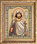 Вышивка бисером Икона Святой Борис, арт. БИ-300-338