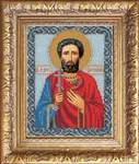Вышивка бисером Икона Святой Виктор, арт. БИ-200-212