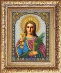 Вышивка бисером Икона Святая Варвара, арт. БИ-200-218