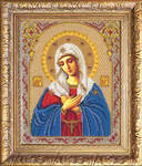 Вышивка бисером Икона Божией Матери Умиление, арт. БИ-300-305