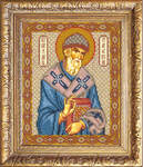 Вышивка бисером Икона Святой Спиридон Тримифунтский, арт. БИ-300-341