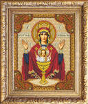 Вышивка бисером Икона Божией Матери Неупиваемая чаша, арт. БИ-300-345