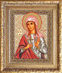 Вышивка бисером Икона Святая Лидия, арт. БИ-300-353