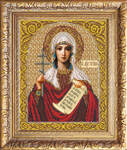 Вышивка бисером Икона Святая Татьяна, арт БИ-300-383