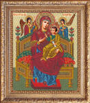 Вышивка бисером Икона Божией Матери Всецарица, арт. БИ-500-506