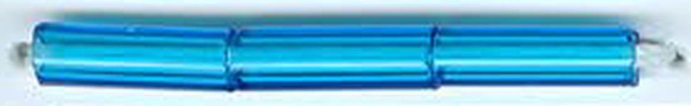 Стеклярус PRECIOSA цвет 60150, размер 2.0" (4.5 мм), 50 гр (35112001)