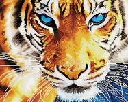 Алмазная мозаика Взгляд тигра, арт. GF459
